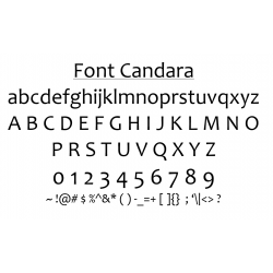 Font Candara